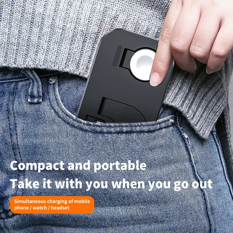 3 in 1 Wireless Charging Base - Electronics Niche