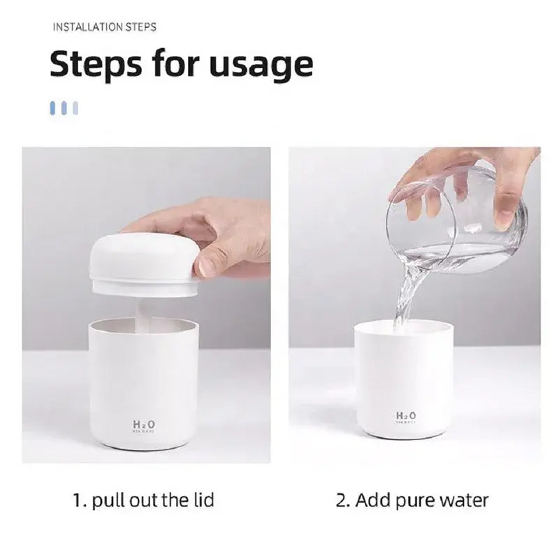 Mini Air Humidifier Aroma Essential Oil Diffuser - Electronics Niche