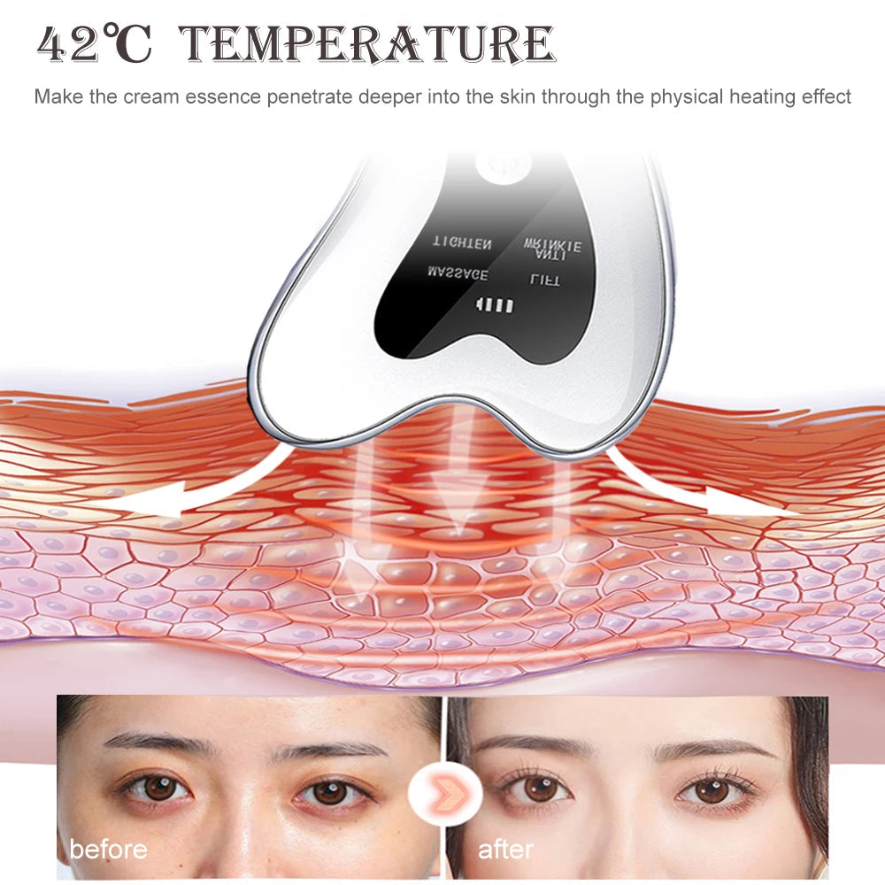 Skin Scraping Electric Face Massager - Electronics Niche