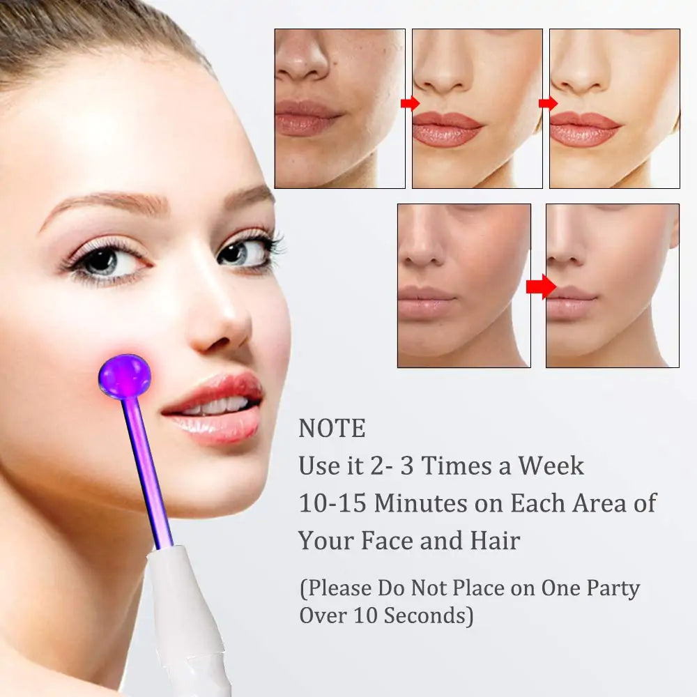 7-in-1 High Frequency Acne Wand - Electronics Niche