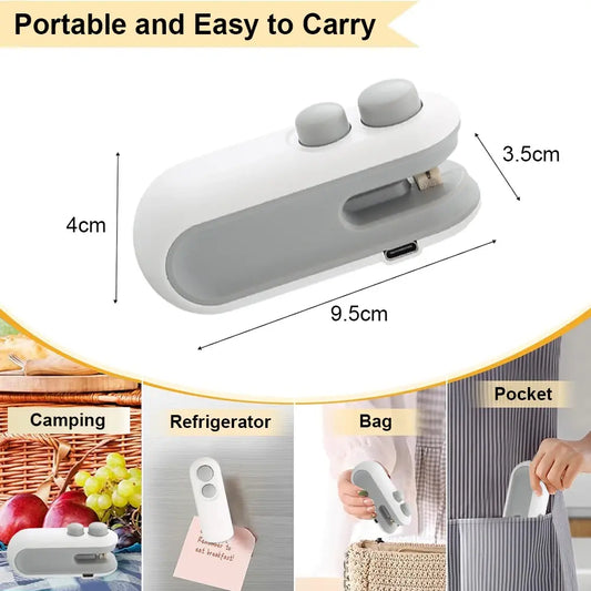 2 in 1 Heat Sealer With Cutter - Electronics Niche