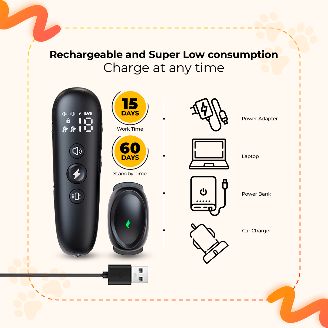 Dog Training Collar with Remote - Waterproof Electronic Collar for Small, Medium, and Large Dogs, Rechargeable with 3 Adjustable Training Modes, Helps Promote Positive Behavior Across All Breeds. - Electronics Niche