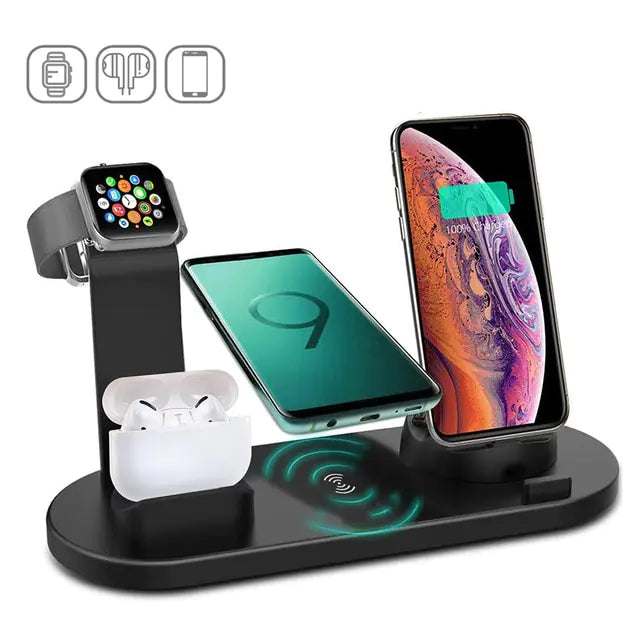 100W Wireless Charger Stand Pad - Electronics Niche