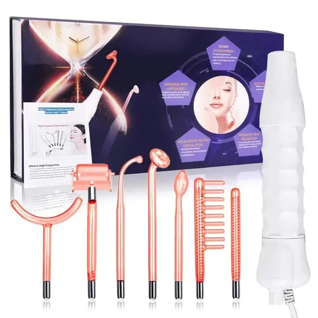 7-in-1 High Frequency Acne Wand - Electronics Niche