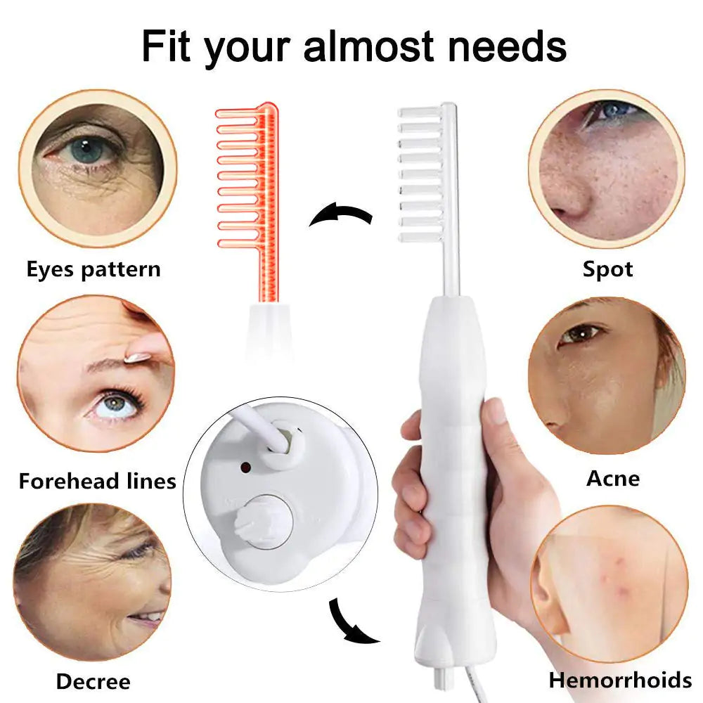 7-in-1 High Frequency Acne Wand - Electronics Niche