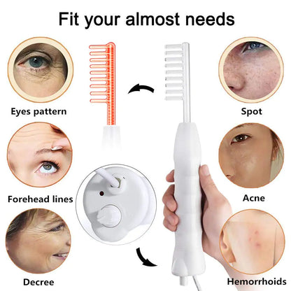 7-in-1 High Frequency Acne Wand - Electronics Niche