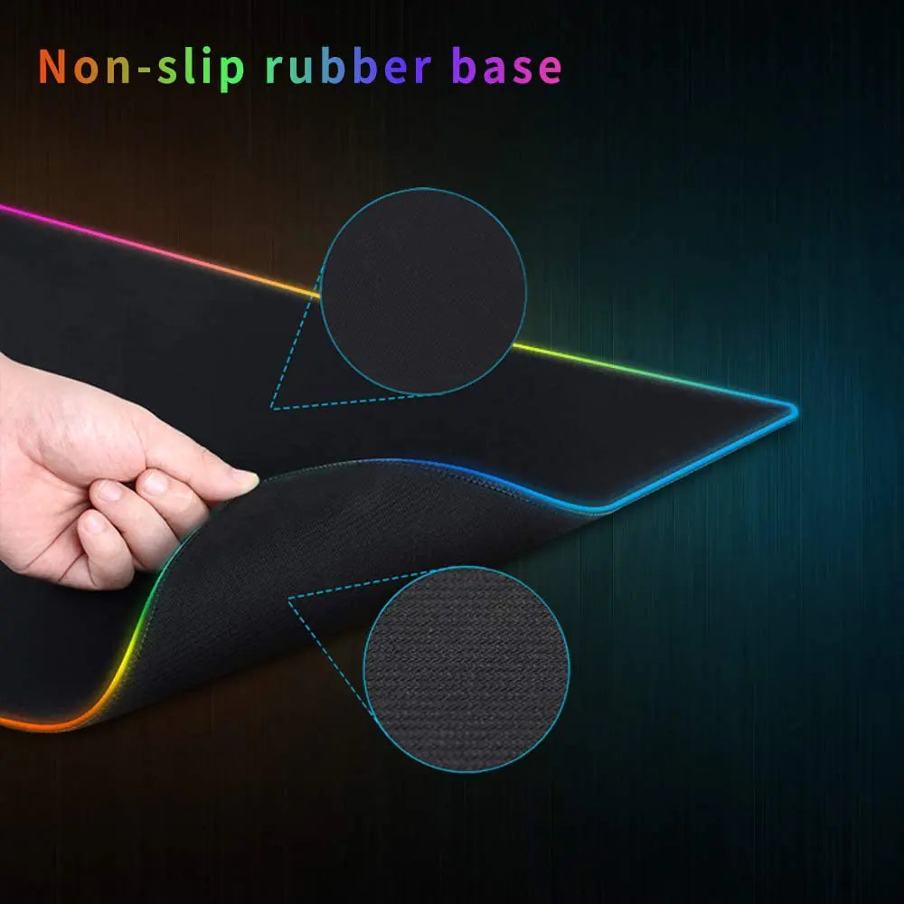 Gamer LED Mouse Pad Waterproof - Electronics Niche