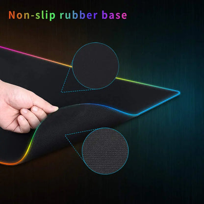 Gamer LED Mouse Pad Waterproof - Electronics Niche